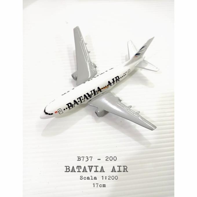 Miniatur Replika Pesawat Batavia Air