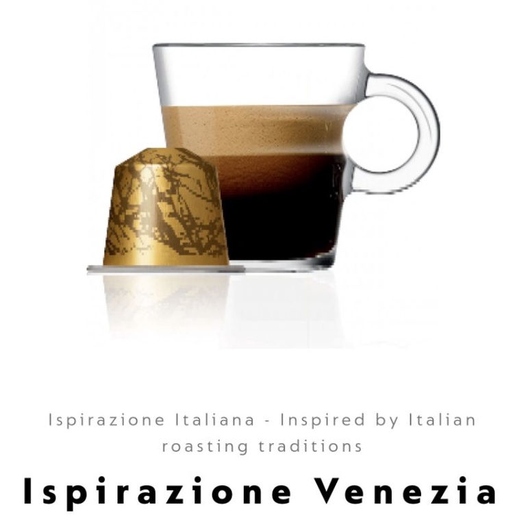 

Nespresso Ispirazione Venezia Kopi Kapsul Coffee Capsules Intensitas Level 8