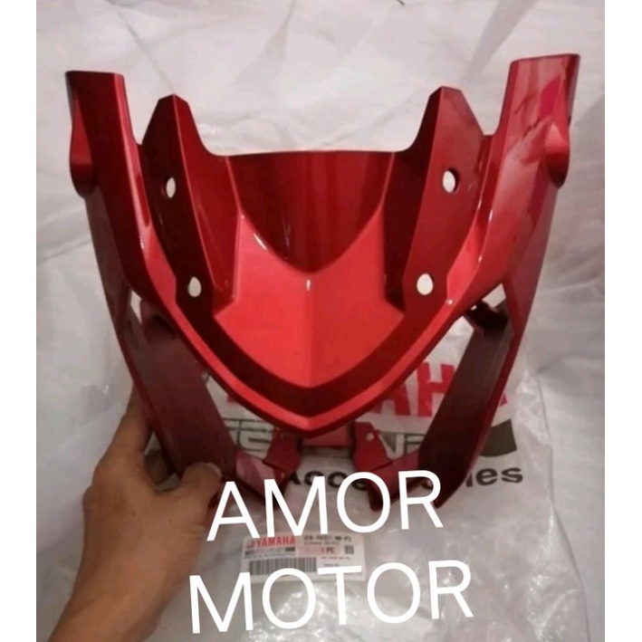 BATOK DEPAN , COVER LAMPU YAMAHA VIXION NEW NVL MERAH ORIGINAL