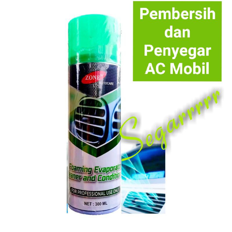 Zone Pembersih AC penyegar udara AC refresh penghilang bau ac bau apek ac kotor pengharum mobil 300 ml