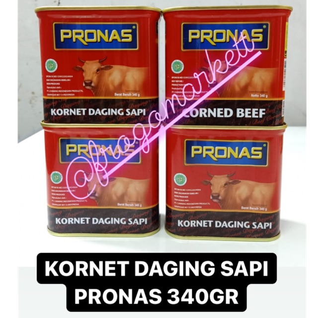 Kornet Daging Sapi Pronas 340GR