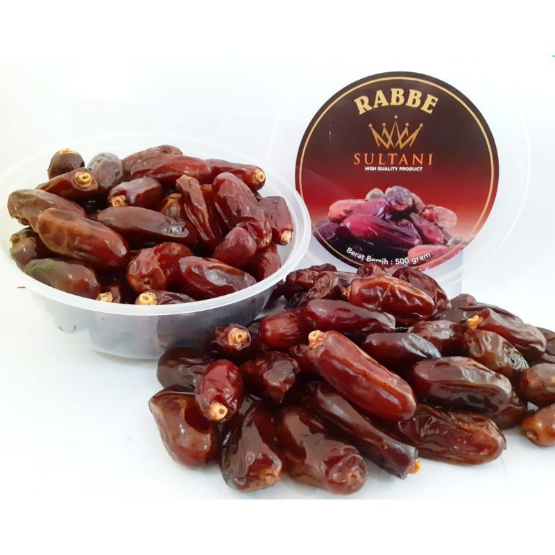 Kurma madinah rabbe 1kg/kurma madinah super kemasan 1kg