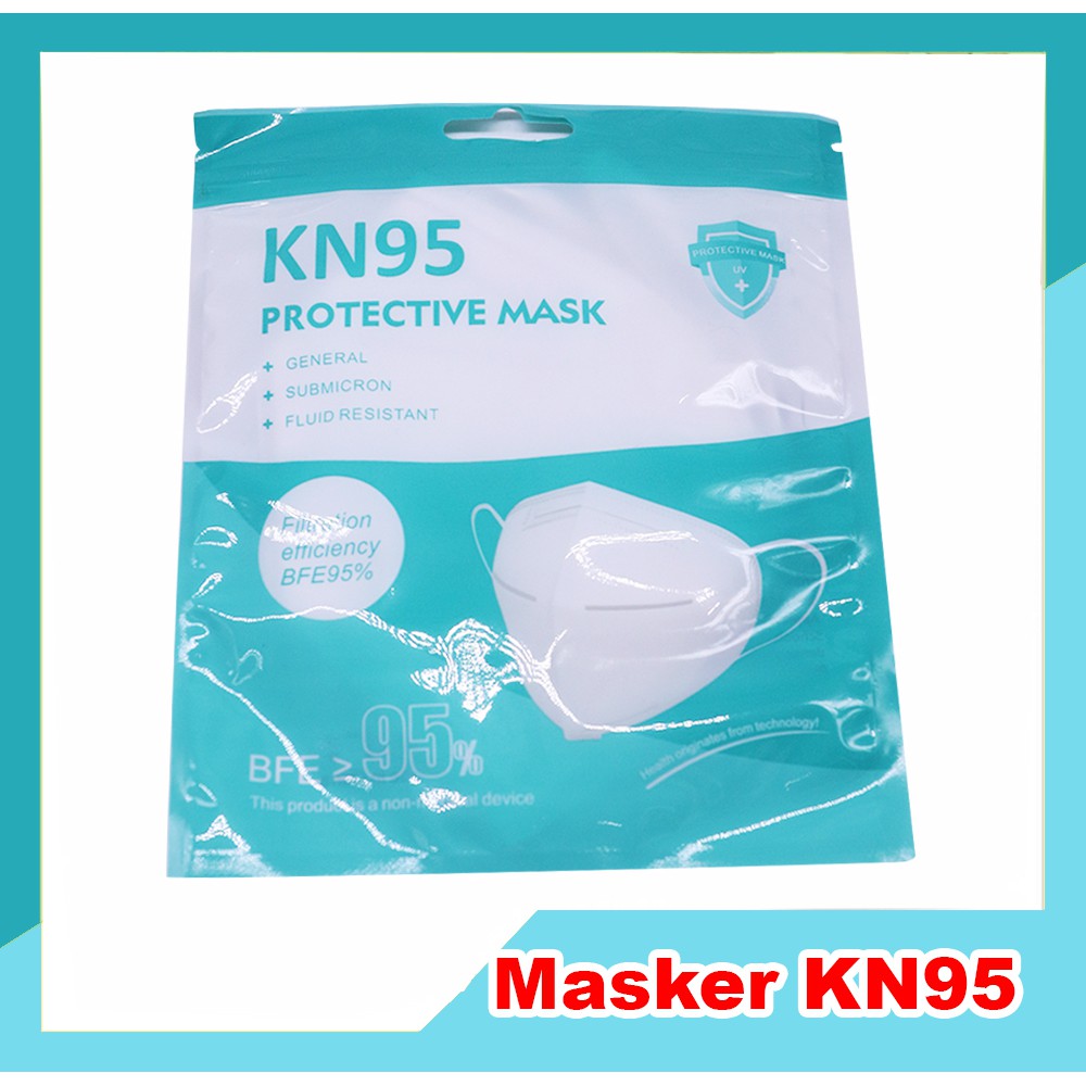 MASKER KN95 PROTECTIVE MASK ANTI VIRUS 5PLY KESEHATAN MASKER KN95 MEDIS BINTANG 7 TOP