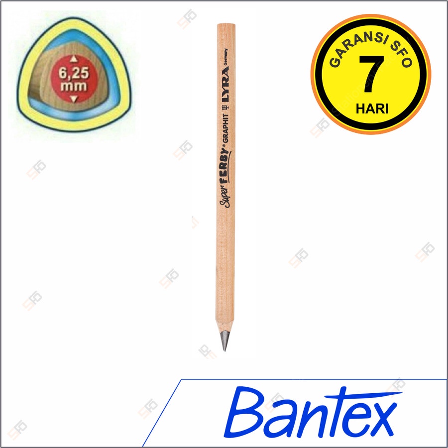 

Pensil Kidal Super Ferby Lyra - Graphite Pencil - SFO Semarang Official