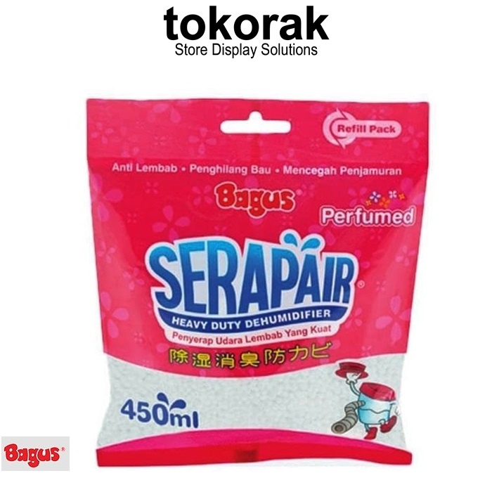 BAGUS SERAPAIR REFILL 450ML SERAP AIR PENGHILANG BAU JAMUR ANTI LEMBAB