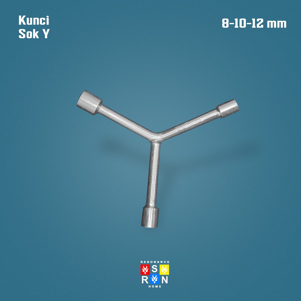 Kunci Shock/Soket/Sok Y 8MM-10MM-12MM / 10MM-12MM-14MM | Kunci Pas / Kunci Sok Y