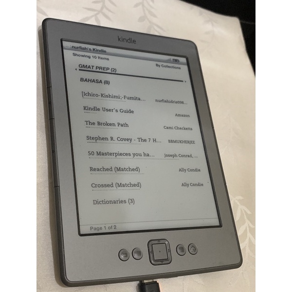 Kindle Amazon preloved second