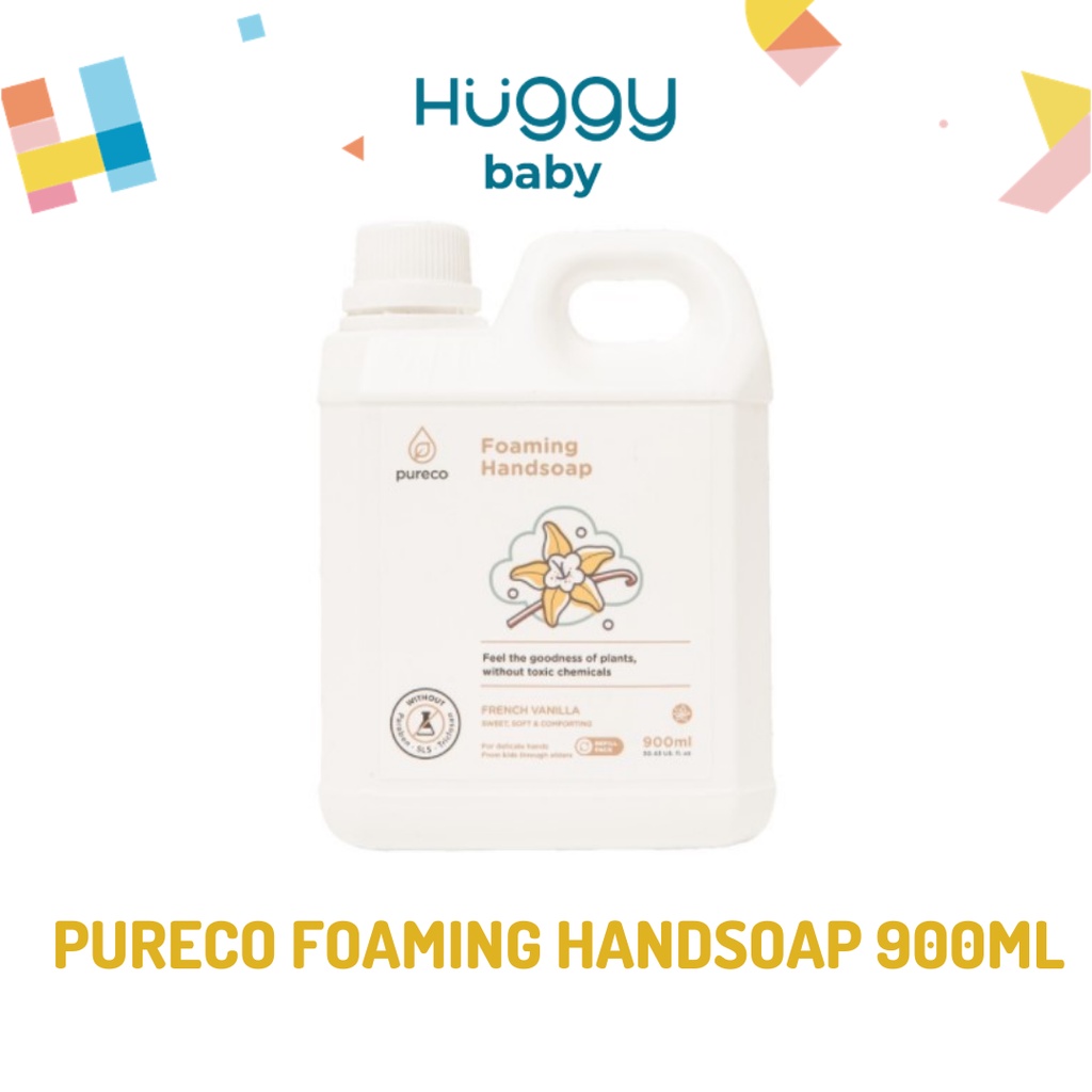 Pureco Foaming Handsoap 900ml | Sabun Cuci Tangan Foam 900ml