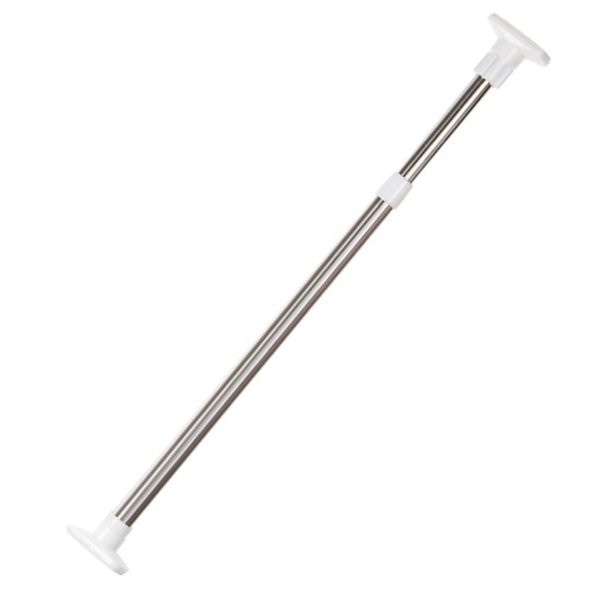 [H 118] Tiang Stainless Gorden tanpa paku tiang shower curtain tongkat batang tirai