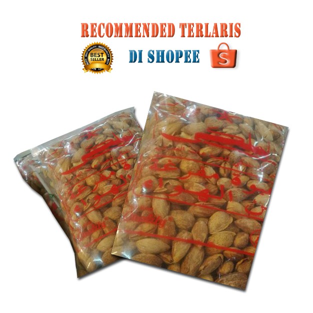 

Kacang almond 1kg / kacang almond / oleh oleh haji dan umroh