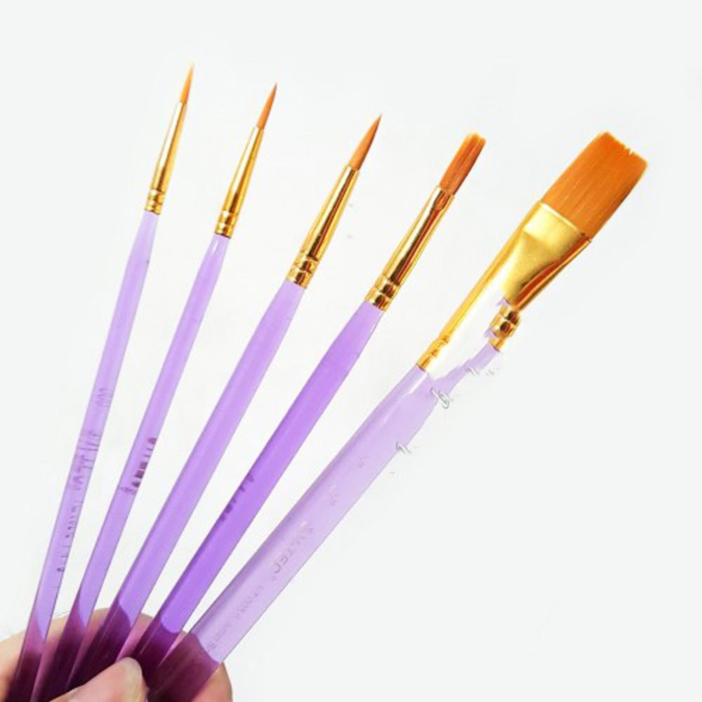 

V-TEC BRUSH VT005 SET5 KUAS LUKIS SET 5