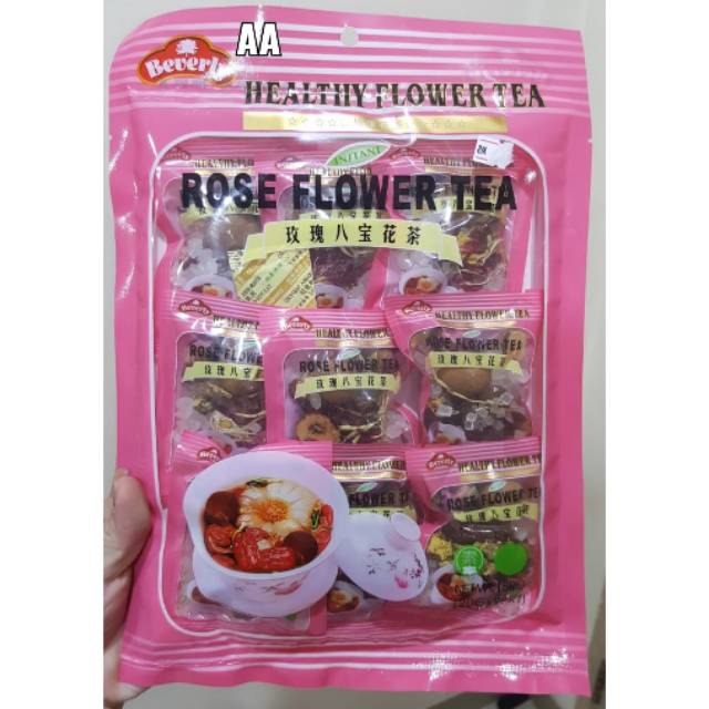 

BEVERLY HEALTHY FLOWER TEA ROSE, ORIFINAL MALAYSIA