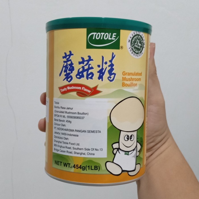 

Ready- Kaldu Jamur Totole Kaleng 454 Gram