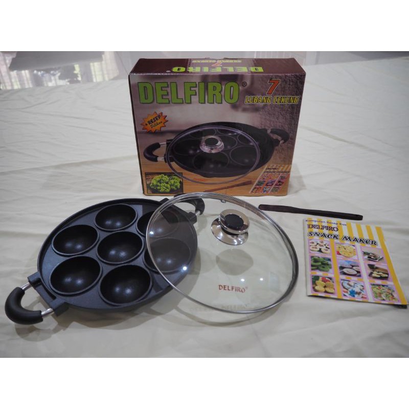 Delfiro Cetakan Kue 7 Lubang Cekung