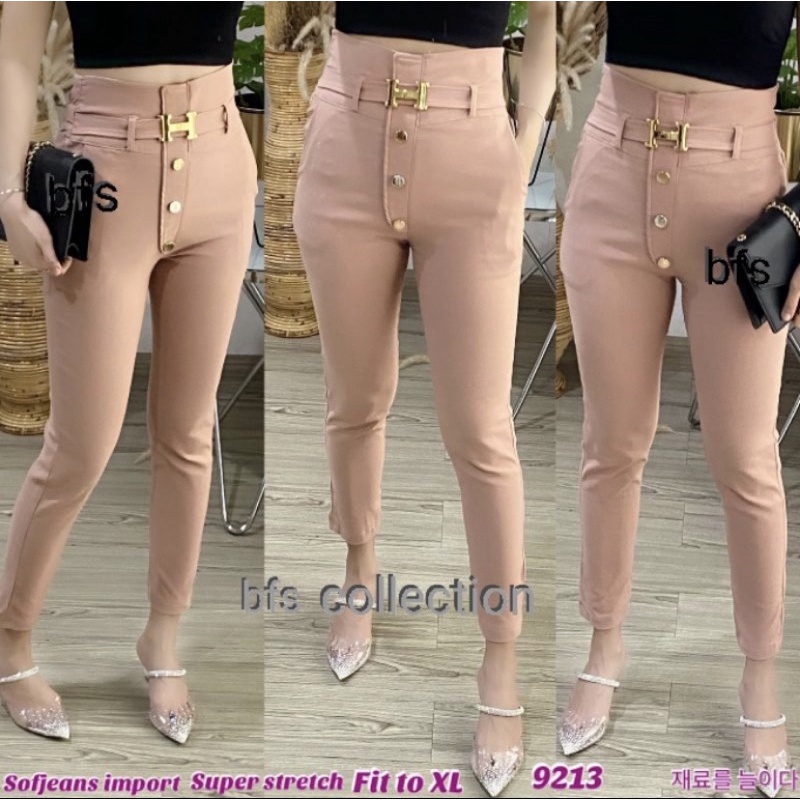 Celana Wanita Import SoftJeans strecth 9213 terlaris