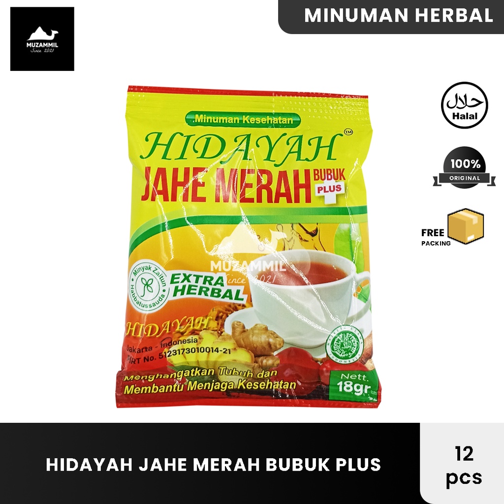 

JAHE MERAH HIDAYAH BUBUK PLUS PER RENCENG