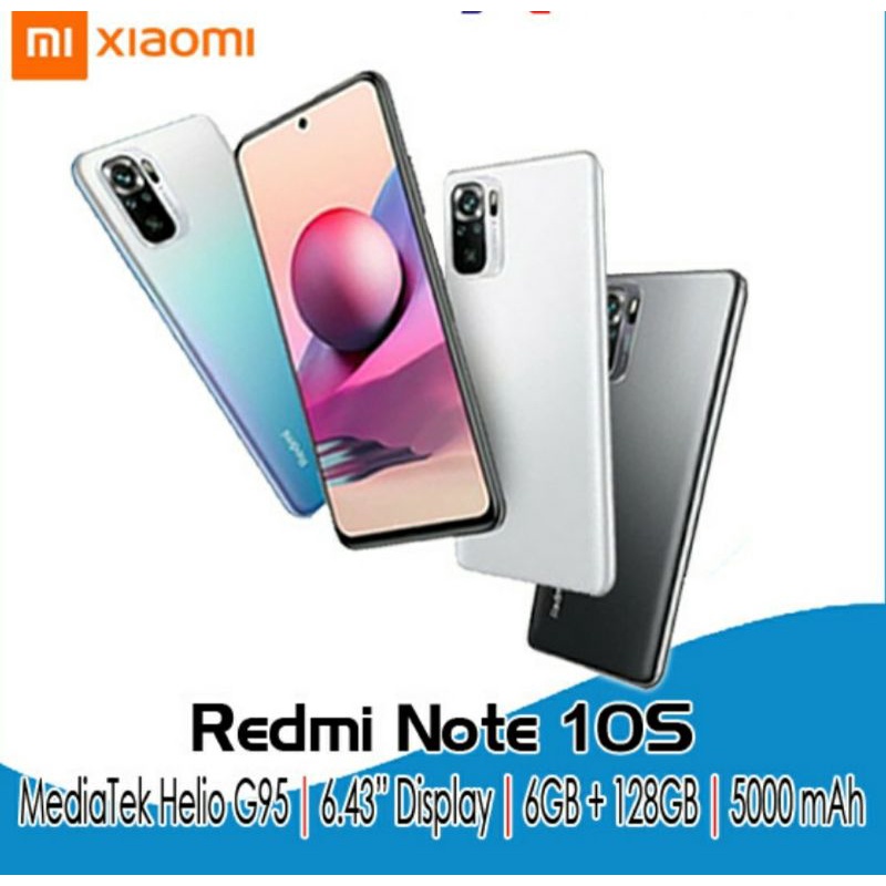 promo redmi note 10s ram 8128gb 6128gb garansi 1 tahun resmi redmi note 10s murah xiaomi note 10s