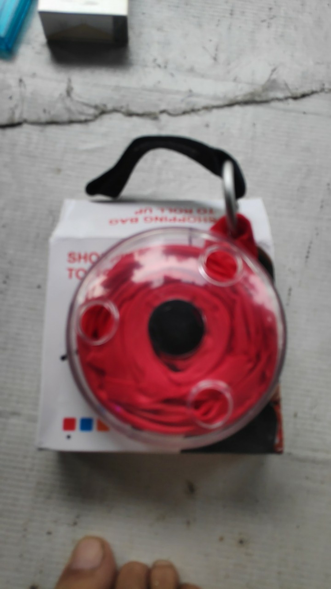Tas Belanja Roll Kantong Lipat Reusable Shoulder Shopping Bag Roll