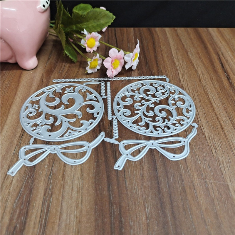 Cetakan Stensil Cutting Dies Motif Natal Bahan Metal Untuk Scrapbook / Craft DIY