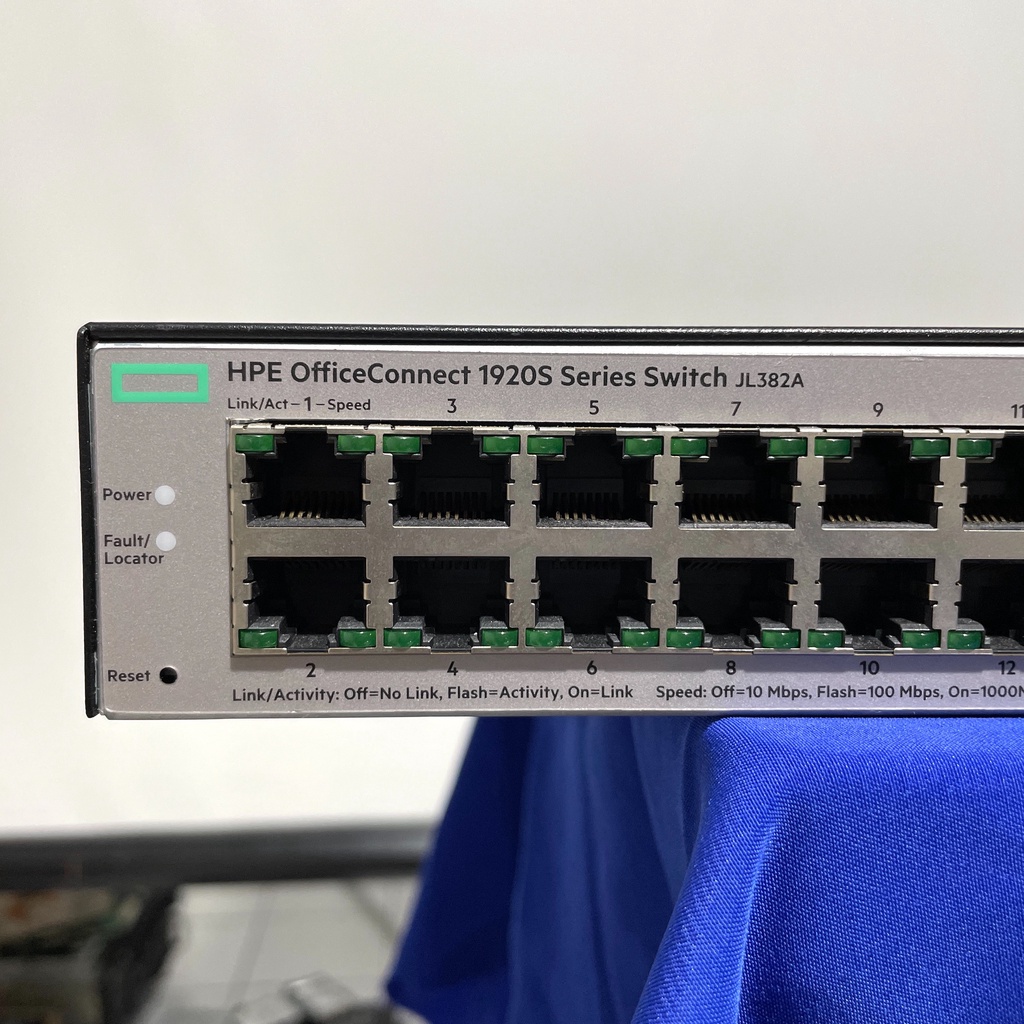 switch hpe office connect 1920s jl382a 48 port gigabit manage web base