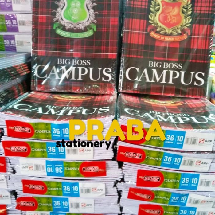 

Buku Tulis Campus 36 By Big Boss