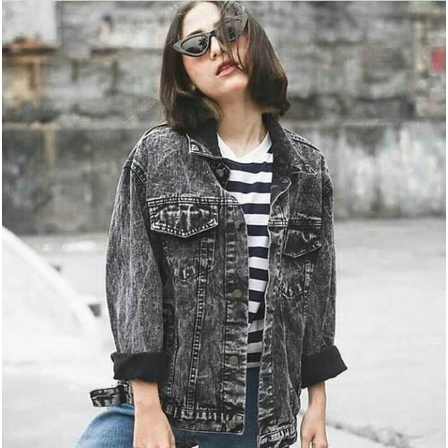 JAKET JEANS UNISEX PRIA WANITA