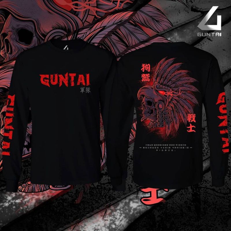 Kaos / T-shirt Guntai Lengan Panjang | GT 17