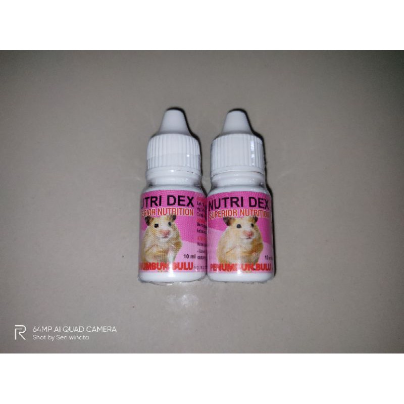 Vitamin bulu hamster nutridex