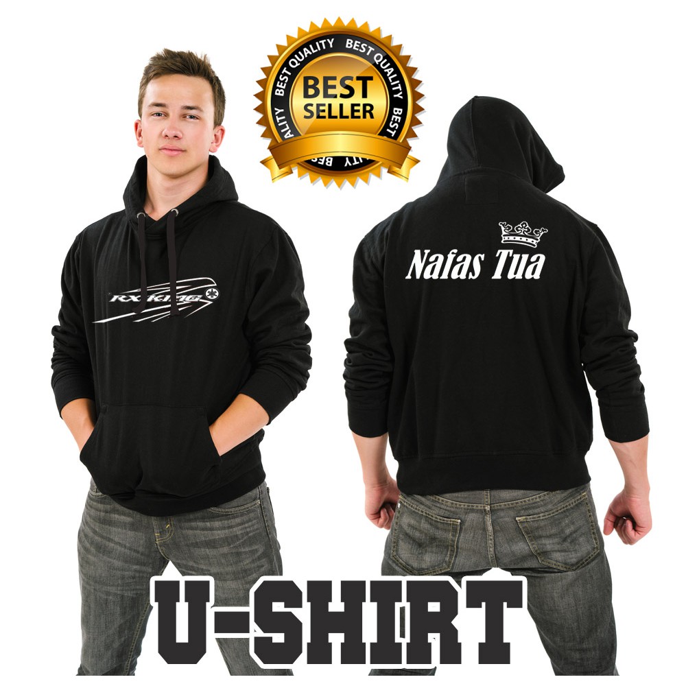 Jaket Sweater Distro Hoodie RX KING NAFAS TUA RAJA JALANAN MURAH KEREN PRIA&WANITA U-SHIRT