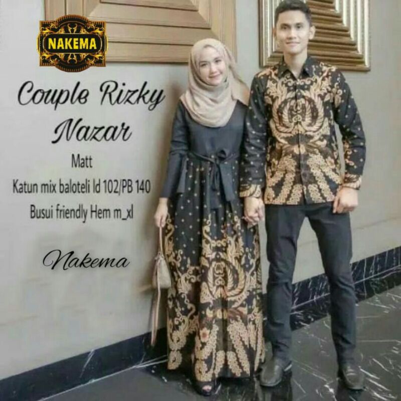 Batik Couple Sido Mukti,Ayan,Rizki Nasar II Nakema