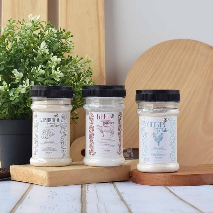 

Natural Mushroom Seasoning Powder ( Kaldu Jamur ) 80 Gr