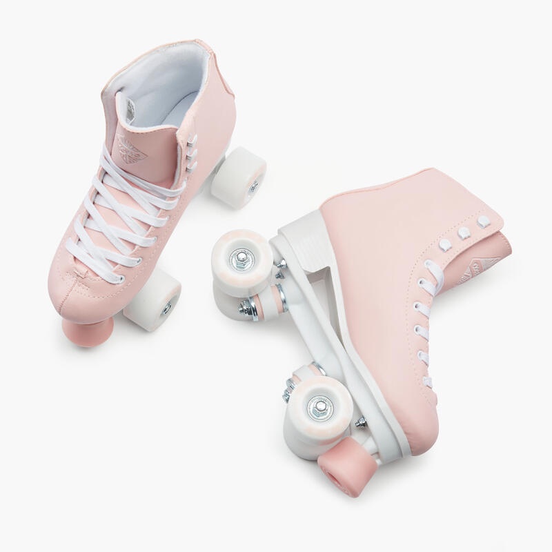 OXELO Sepatu Roda 4 Anak dan Dewasa Artistic Quad Skates