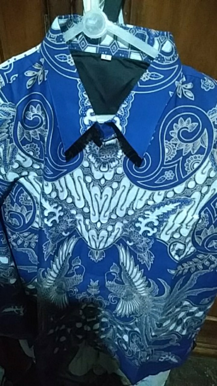 Nayaka Kemeja Batik Pria Full Furing Bahan Katun Sragenan By Kanaya