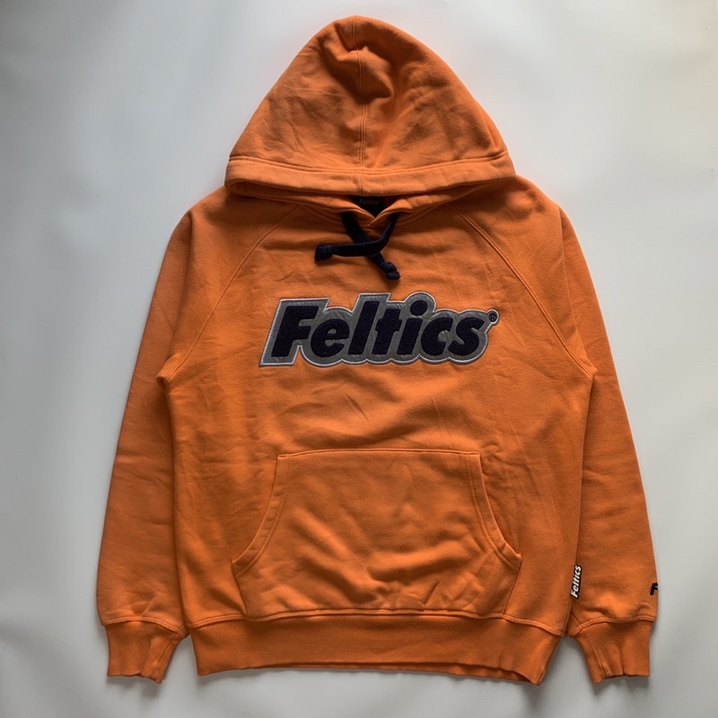 Hoodie Feltics orange reflective