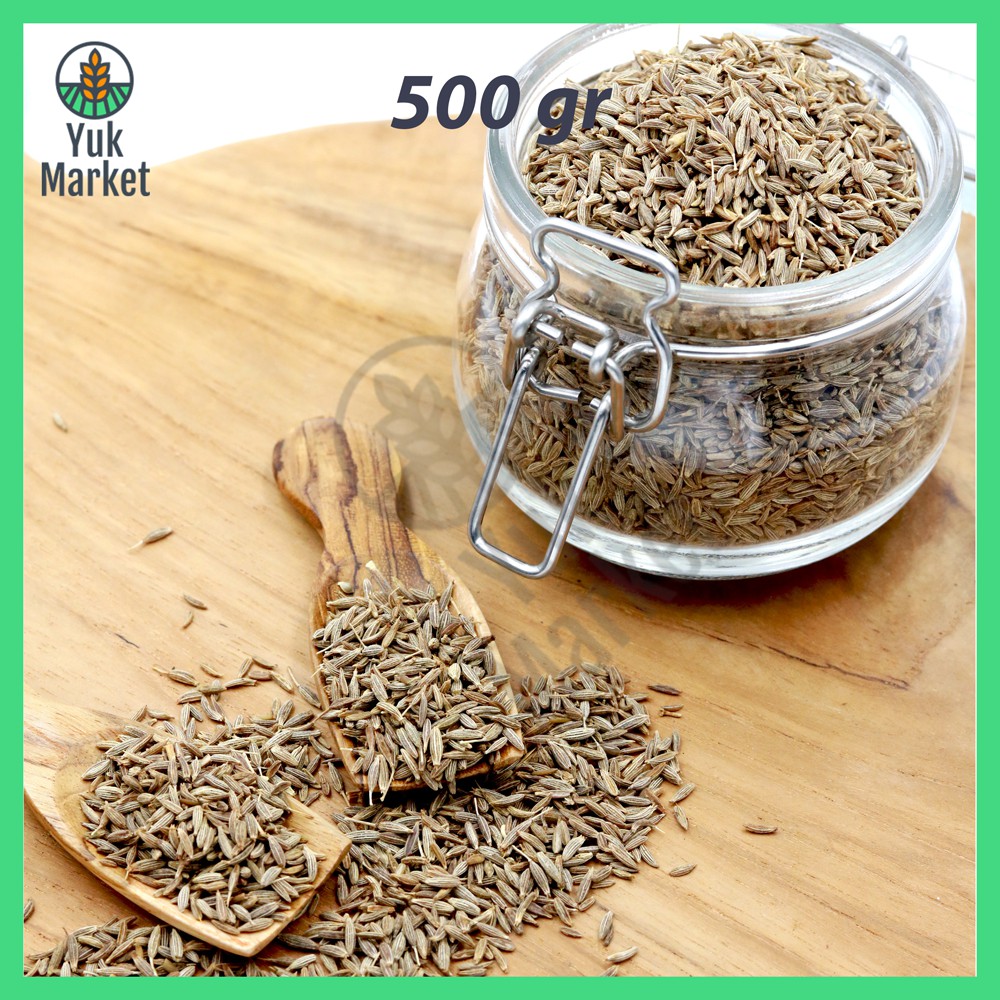 

Jinten Jintan Putih 500 gr Biji Jinten Cumin