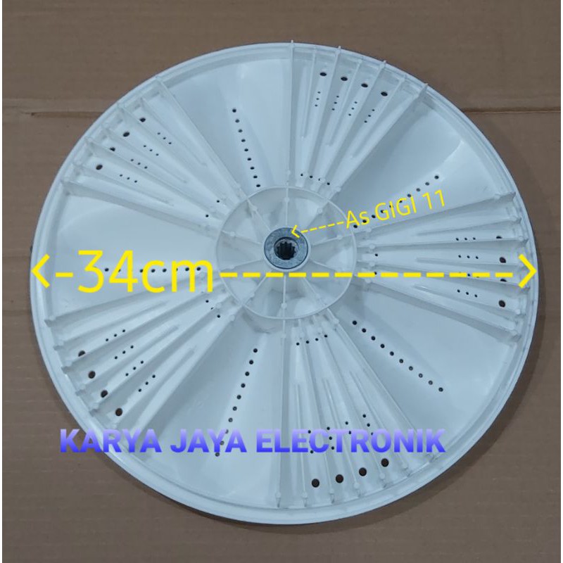 Pulsator Mesin Cuci Electrolux EWT704S EWT754S EWT7042 EWT854