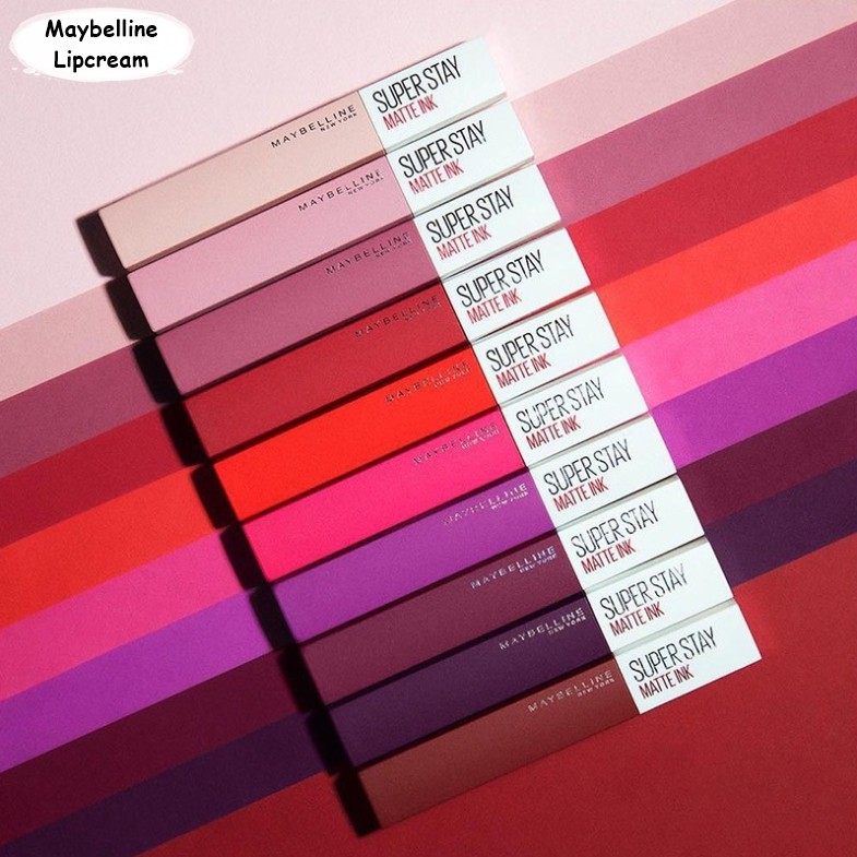 MAYBELLINE SUPERSTAY 16 JAM MATTE INK LIP COLOR CREAM BEST SELLER