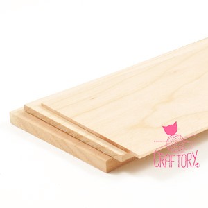 

[KUALITAS BAIK] 2pcs Kayu Balsa Sheet - Papan lembaran Bahan Maket 50cm