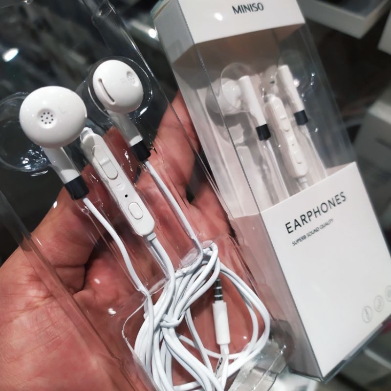 Earphones Earphone Miniso Original Superb Sound Quality