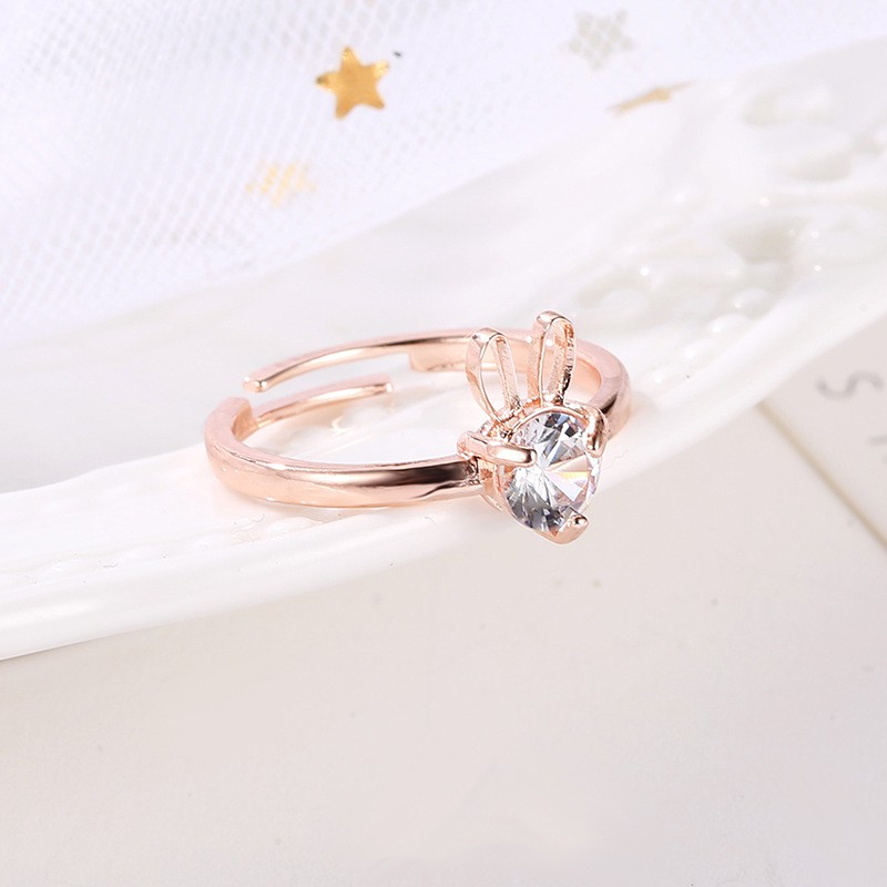 Cincin Simple Sterling Silver Hias untuk Wanita / Perhiasan Wanita Cincin Wanita Mini 15 Variasi