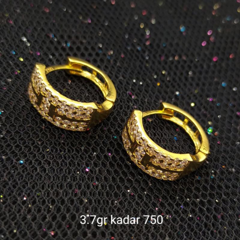 Anting Emas 17 K - 3.7gr Kadar 750 - 2278