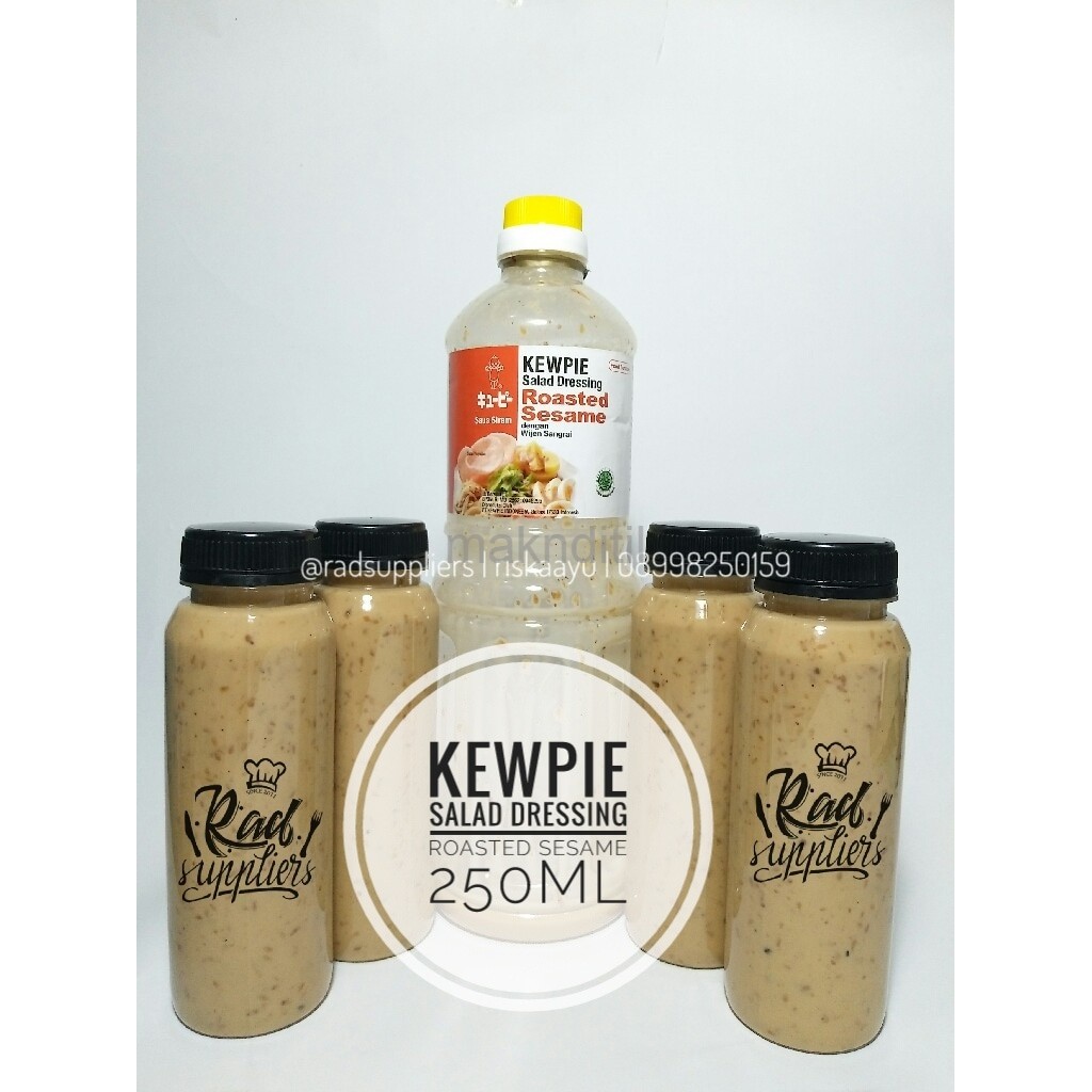 

Kewpie Repack Salad Dressing Roasted Sesame 250mL, Best Product!