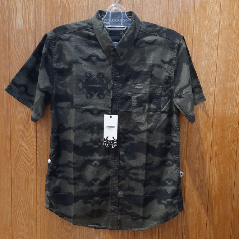 Spyderbilt kemeja pria original planet surf