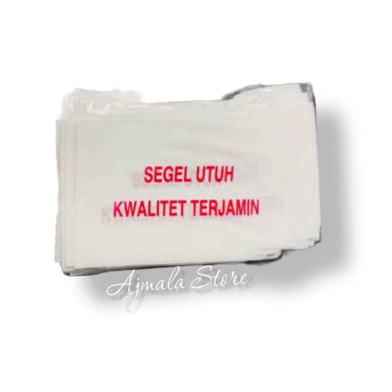 SEGEL Plastik segel tutup botol