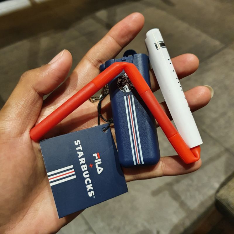Reusable Straw Starbucks® x FILA Limited