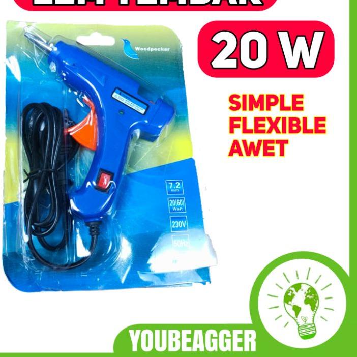

『BISA COD』 Lem tembak 20 Watt untuk DIY dan praktek kerajinan 