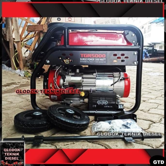 Genset 3000 Watt Generator Listrik 3000Watt Bensin Portable - GOJEK