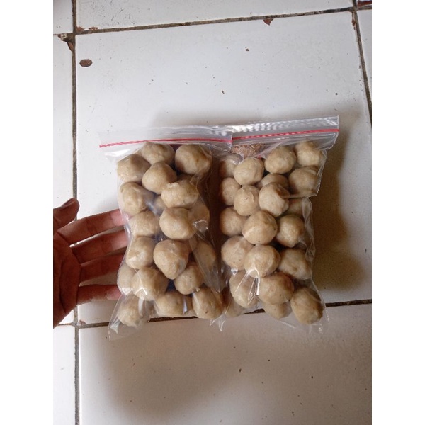 

baso sapi ukuran kecil isi 35butir