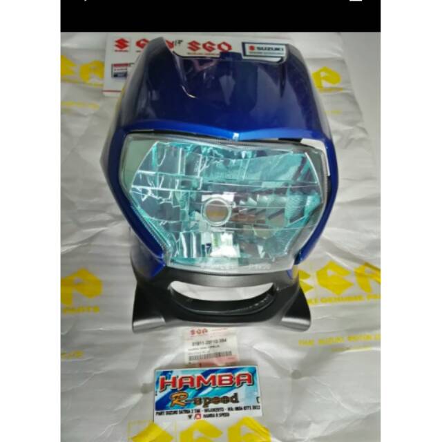 Batok lampu reflektor set suzuki rk cool new ori sgp