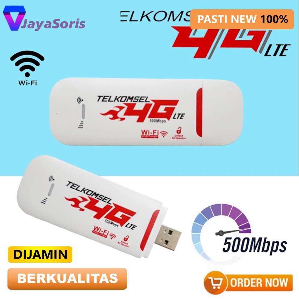 Modem Wifi Telkomsel Portable 4G Modem Mifi USB Unlock All operator Router 4G Sim Card 500mbps JS49